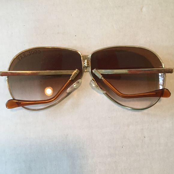 True Vintage Cool-Ray Folding Aviator Sunglasses - Picture 6 of 9